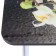 Rectangular table with FP orchid white, 1000x600x777, glass/underfloor seagull