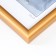 Photo frame plastic "Rainbow" 10x15 cm, matte gold