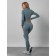 Sports suit female, size 44, turquoise color