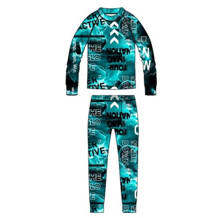 Thermal complex for a boy: trousers, sweatshirt, height 158 ​​cm-5