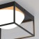 Ceiling chandelier Mantra Desigual, E27, 3x20W, 400x400x200 mm, black color black