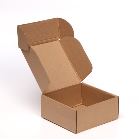 Self -charged box, brown, 18 x 18 x 8 cm-1
