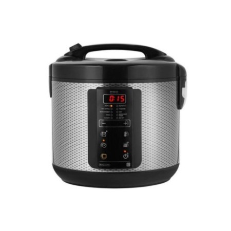 Red SkyCook-M225S multicooker multicooker, 860 watts, 5 l, 11 programs, silver-hourly-2