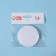 Folding mirror, D 7.5 cm, white color