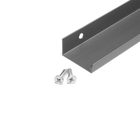 The handle Cappio RT001, L = 200 mm, m/o 160 mm, color graphite, 4 pcs.-6