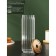 Glass Bank for bulk products with a wooden lid "Daphne", 1.3 l, 9 × 26 cm