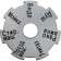 Information disc Stout SMB 6801 000601, for distribution collectors