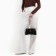 Women's bag made of artificial leather with a valve, 26x16x9 cm, black