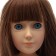 Luna doll, Trinity Dolls, Mentol skirt, silver t -shirt