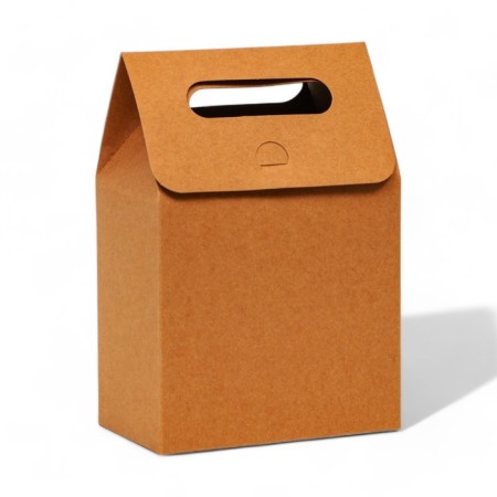 Box package with a pen, craft, 19 x 14 x 8 cm