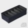 Organizer for linen 6 cells LadOM, 34x15x10 cm, graphite color
