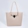 Bag Female Tout with zipper, beige color