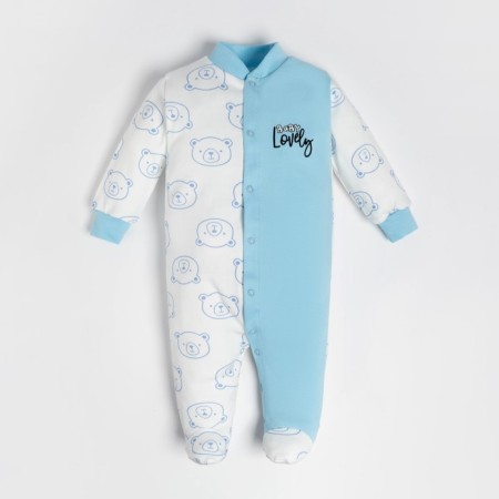 Combineson for children, Blue color/Baby Lovely, height 80 cm