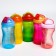 Children's stroke with silicone tube, 340 ml., Mix colors