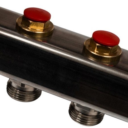 Collector Group Stout SMS 0922 000004, 1 "X3/4", 4 outputs, without consumables, stainless steel. steel-3