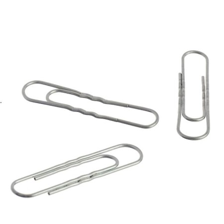 Office clerk Globus, 50 pcs., 50 mm, without coating, corrugated-1