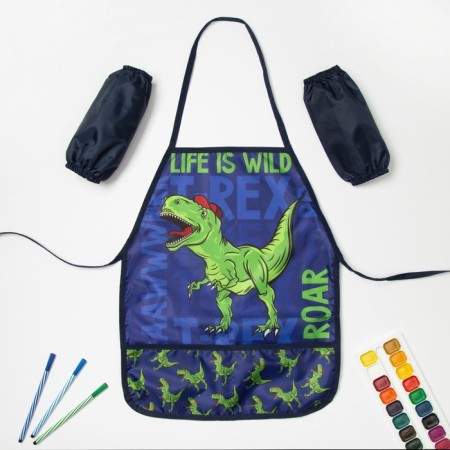 Apron with overturners Children's Ethel "Dino", 49 x 39 cm-8