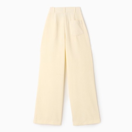 Women's pants Mist Velvet, p. L milk-10