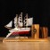 Souvenir ship on a stand, with two pencils 22*7*15cm