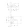 Lemark Point LM0314C bath mixer, single -leaf, pour 167 mm, watering can
