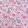 Set of packaging paper glossy "tenderness" 50 × 70 cm, 2 sheets
