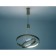 LED LED suspension Ambrella Light, Linetech, FL5885, LED, 45 W, 3600LUM, 3000-6400K, Color Gold