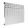 Aluminum radiator Ogint Plus Al, 500 x 78 mm, 10 sections, 1230 watts