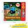 A book with a musical chip "Forest animals", a blue tractor