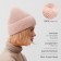 Women's hat minku, pink color, rr 56-58
