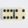 Domino "Forkas", 9 x 15 cm, knuckles 4 x 2 cm, green