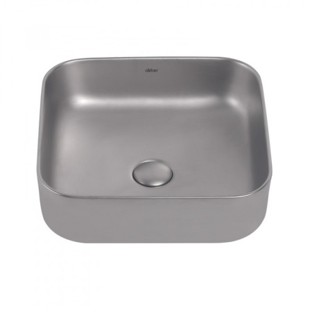 ABBER RECHTECK AC2211MS, invoice, 385x385x135 mm, silver color, matte-1