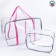 Set of bags in the hospital 2 pcs., 1+1, pink color