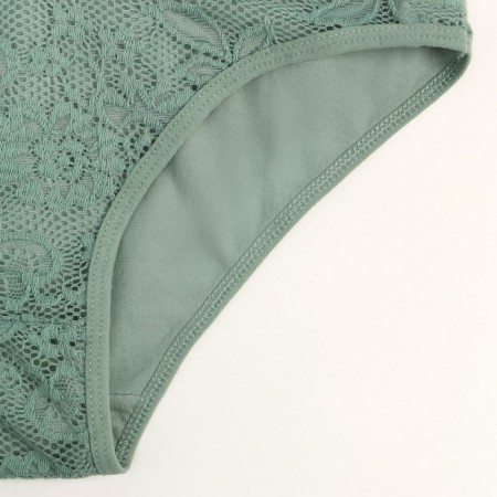 Panties female color green, size 42-44-1