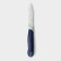Knife for vegetables kitchen shade "Strayp", blade 7.5 cm, blue color