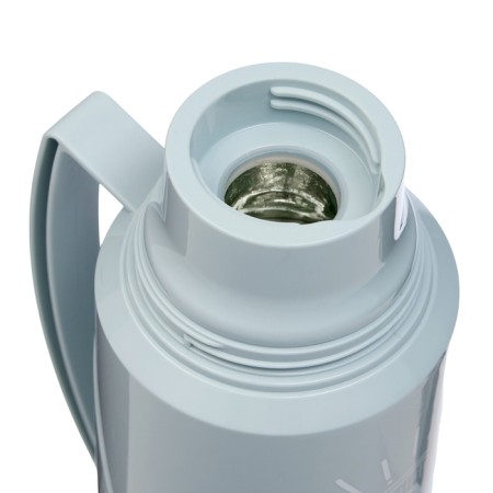 Thermos 1.8 l, with a glass flask, retains heat 12 hours, blue-7