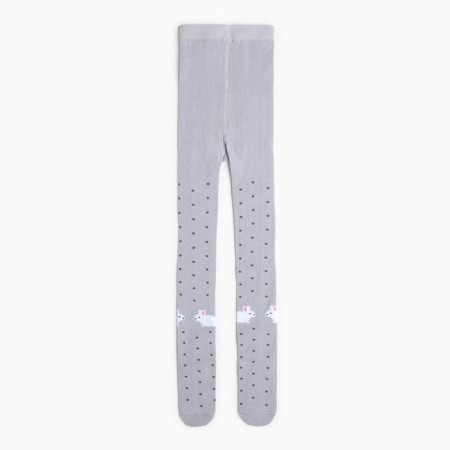 Pantyhose baby kaftan "bunny" 104-110 cm, gray-1
