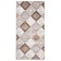 Rectangular solo carpet 50x80 cm