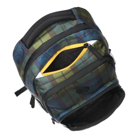 Youth backpack 45 x 32 x 23 cm, Grizzly, ergonomic back, green/blue-7