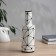 VAZA Ceramics Table "Picasso" (handbrush) Geomet, D-4cm, 28.5x9 cm, Cher/BE