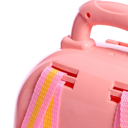 House for dolls "backpack" with dolls, furniture and accessories-17