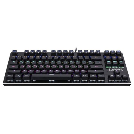Sunwind SW-K900G Keyboard Mechanical Black USB Multimedia For Gamer Led-6