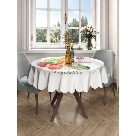 The tablecloth "Vegetable set", round, Saten, d = 150 cm-2
