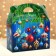 New Year. Gift box New Year's Baul "New Year's toys" 22 x 9 x 22 cm.