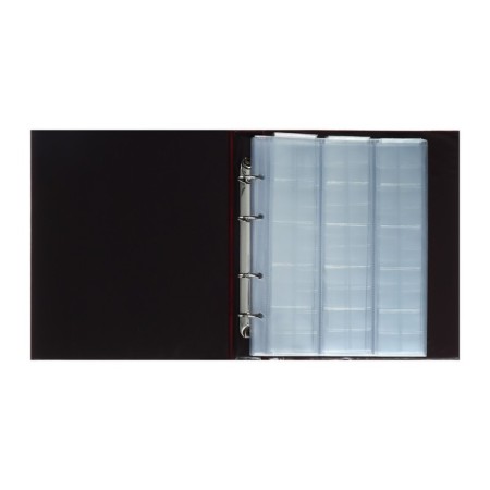 Album for Coins "Collection", 230 x 270 mm, Optima, 10 sliding sheets, brown-3