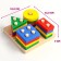 Children's developing pyramid "Collect yourself" 11.5x11.5x5 cm