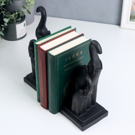 Book holders "Elephans" set 2 pieces 25.5x10.5x10.5 cm-5