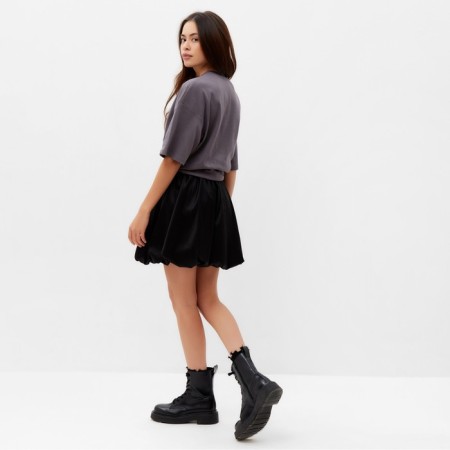 Ballon Skirt Women Mini Mist, p. M, black-8