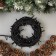 Garland “thread” 10 m, IP44, UMS, dark thread, 100 LED, yellow glow, 220 V