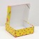 Self -charged box "Love is...", pink, 23 x 23 x 8 cm 1pc
