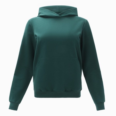 Feminine sweatshirt, emerald color, size 44-5